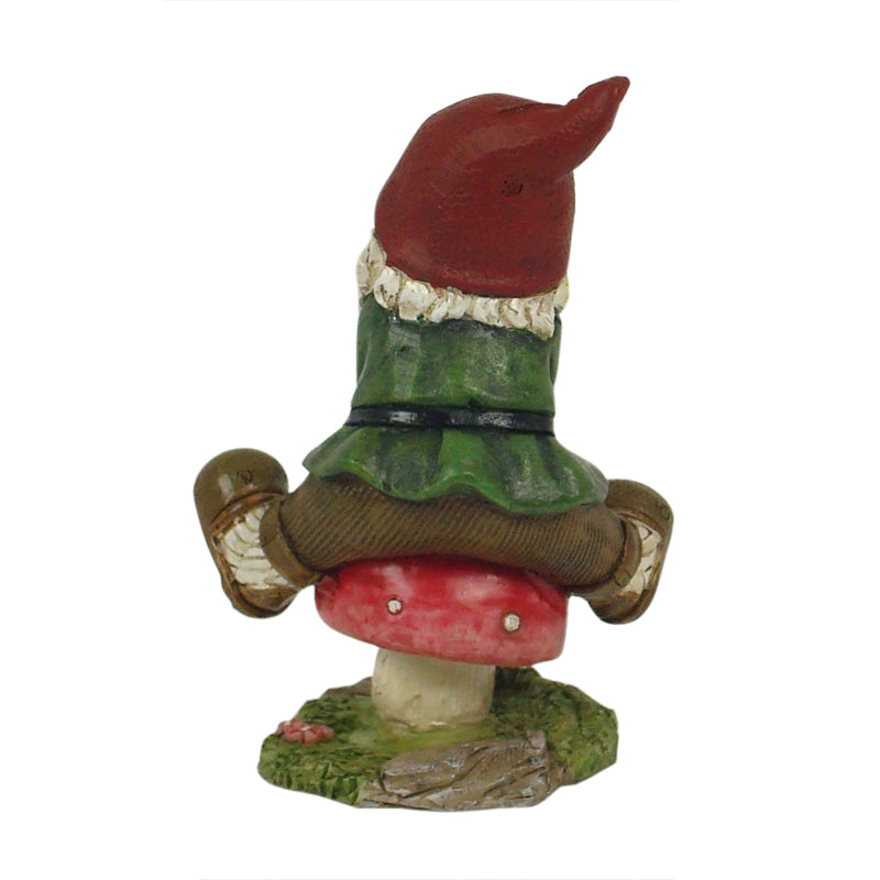 Resting Forest Gnome - Fairy Garden