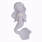 Grape Maeve the Mermaid Natural Rubber Teether Toy - Winnie Parkes