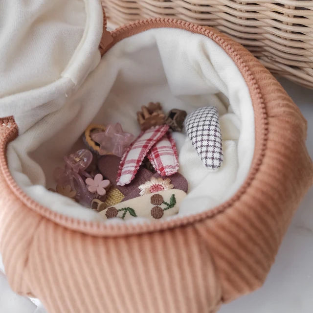 Pumpkin Zipper Pouch - Little Lamb Kind