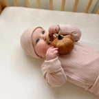 Garden Patch Baby Cot Mobile w/ Rattle - Little Lamb Kind
