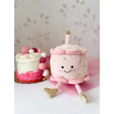 Pink Happy Birthday Cake - Mon Ami