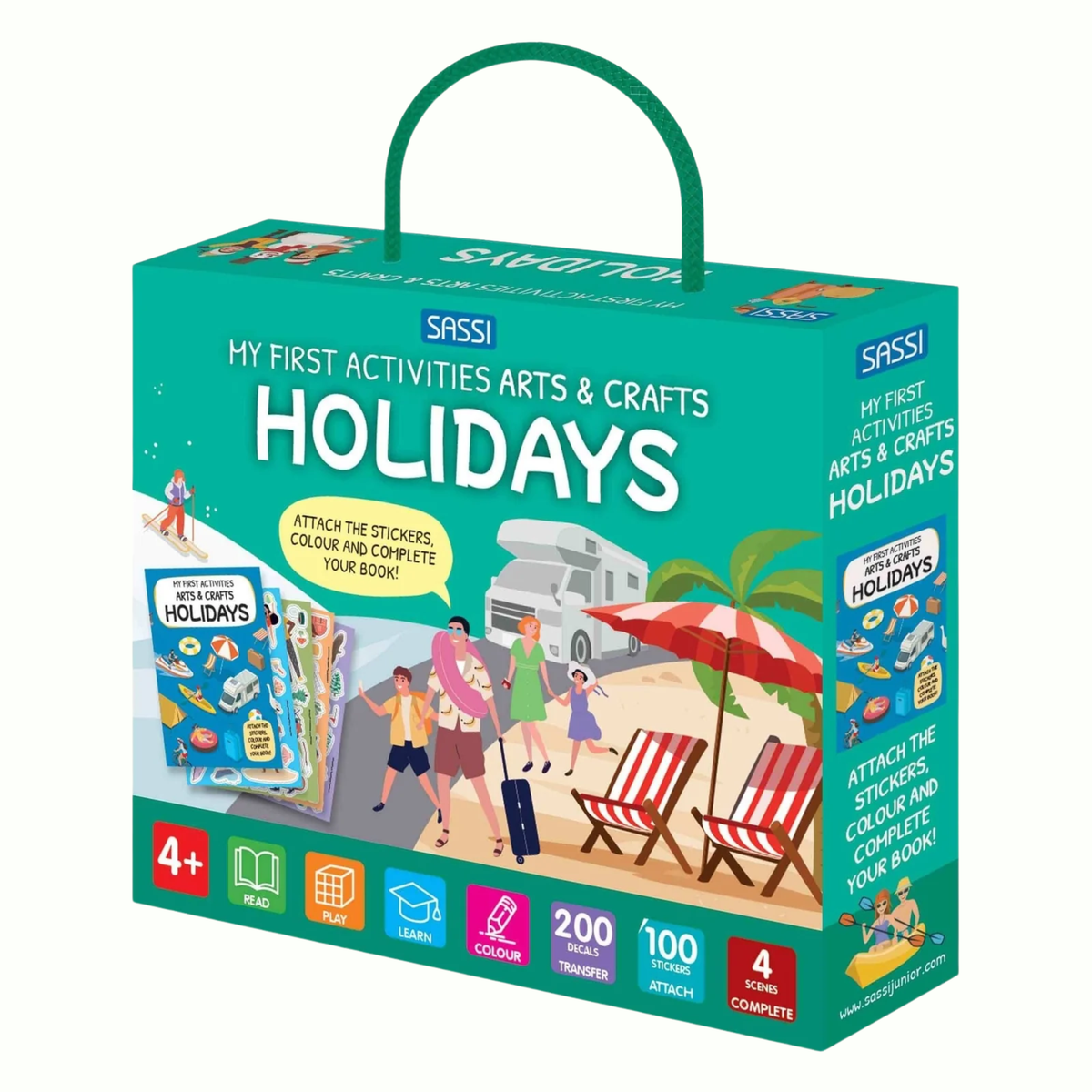 Holidays Sticker & Activity Kit - Sassi Arts & Crafts