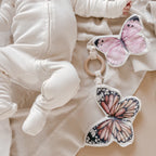 detachable butterfly toys attached to ring pram toy sensory set