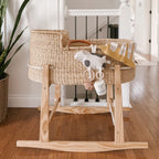Moo Moo Hanging Rattle Toy - Little Lamb Kind