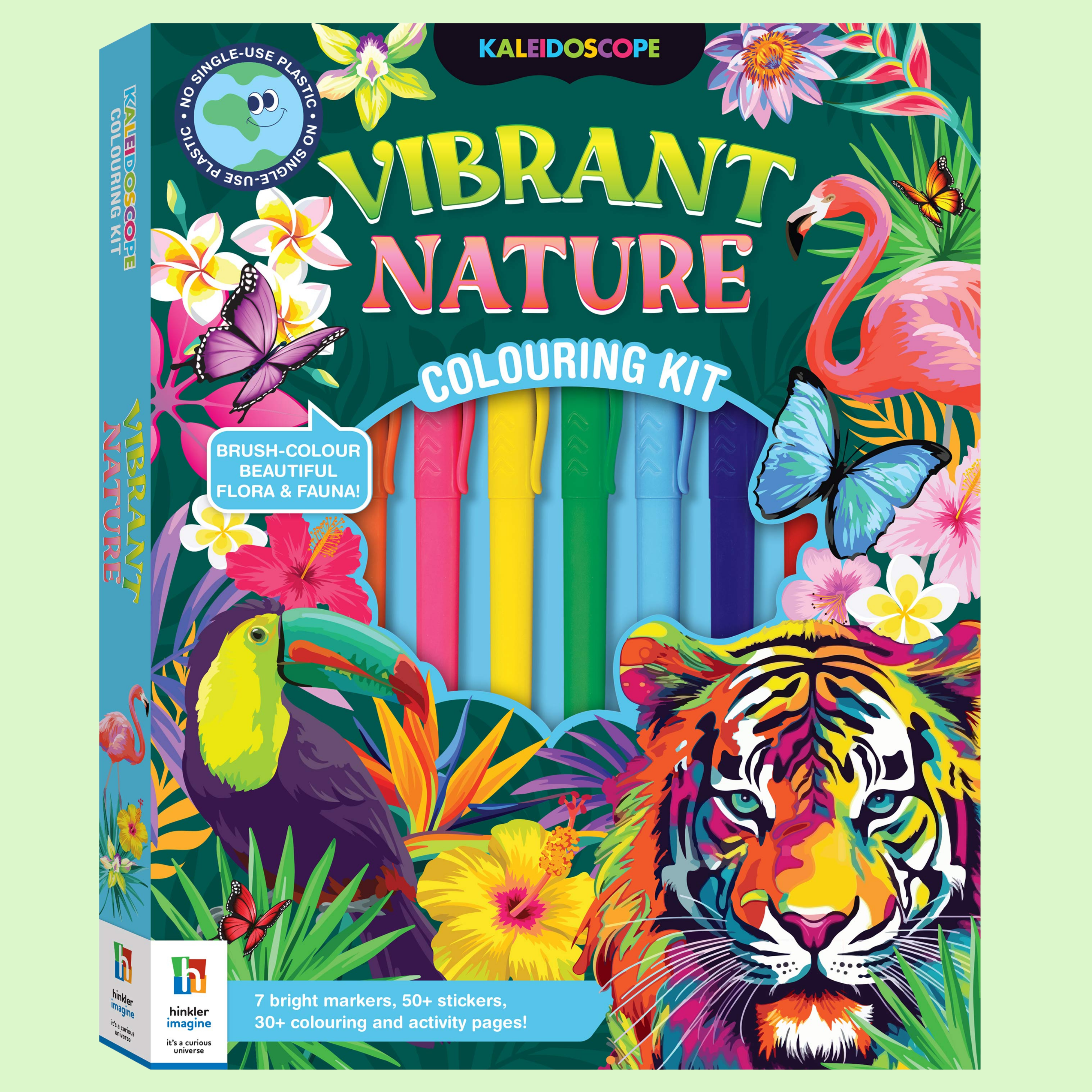 Vibrant Nature Colouring Kit - Kaleidoscope
