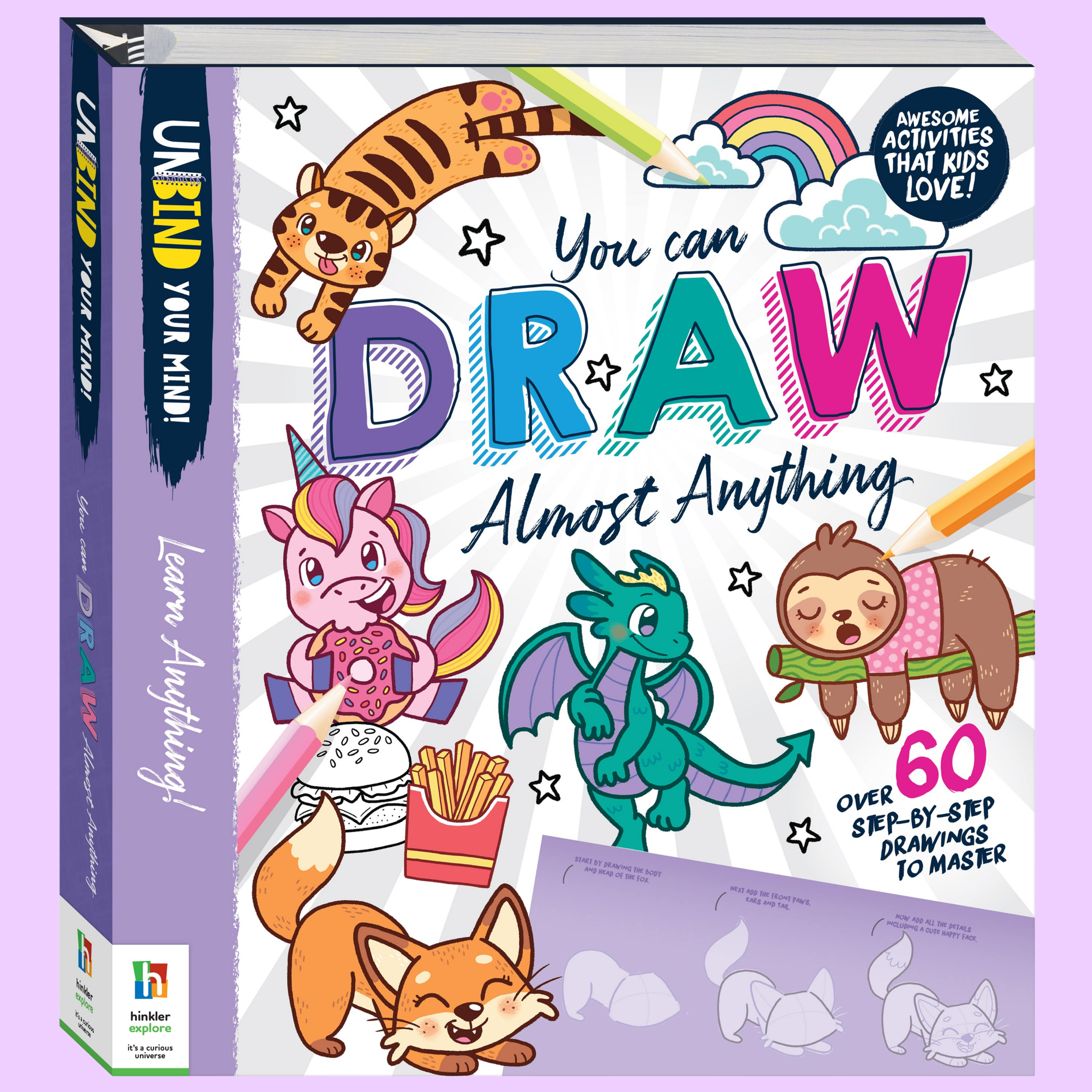 Draw Almost Anything Book - Unbind Your Mind