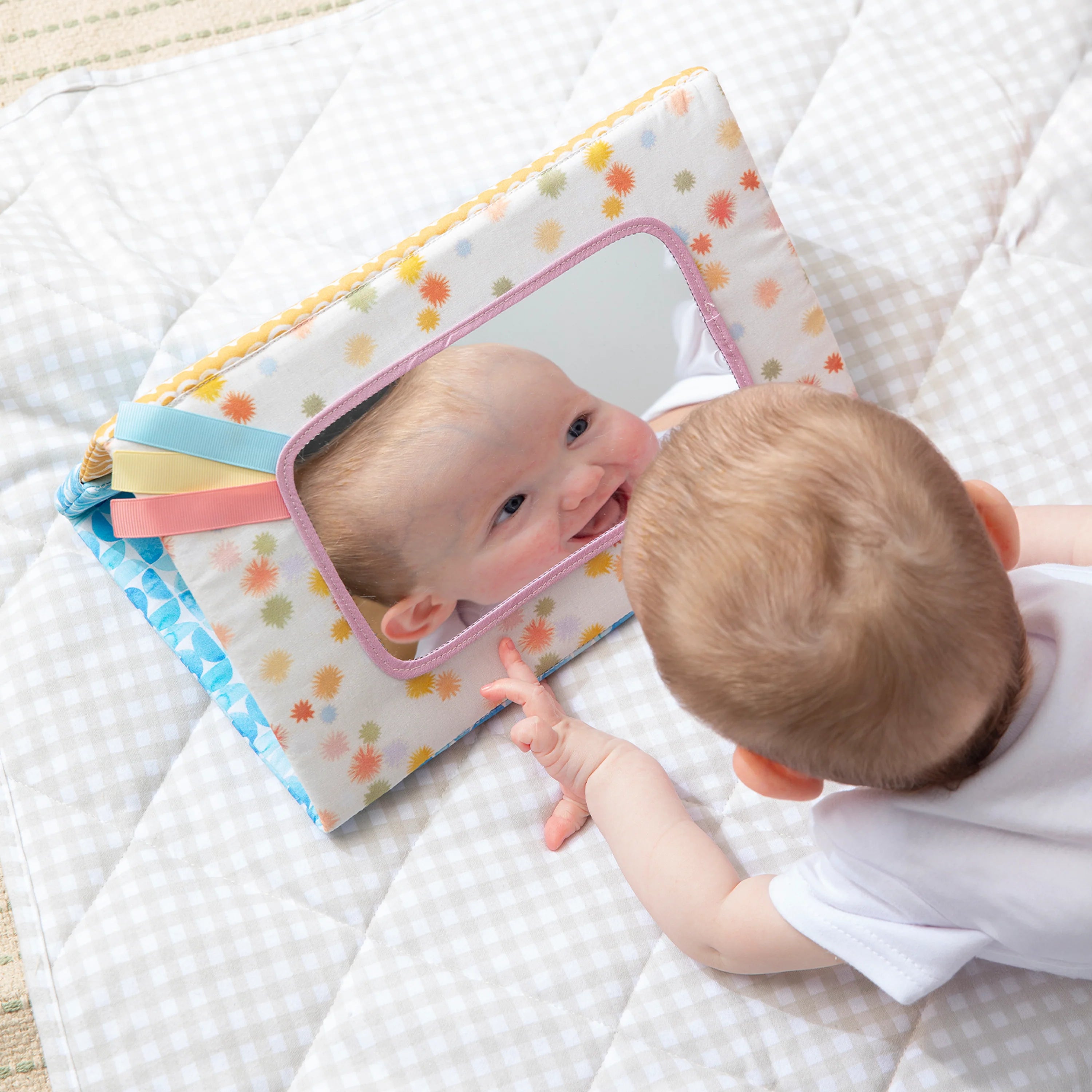 Baby sensory gift box with developmental toys