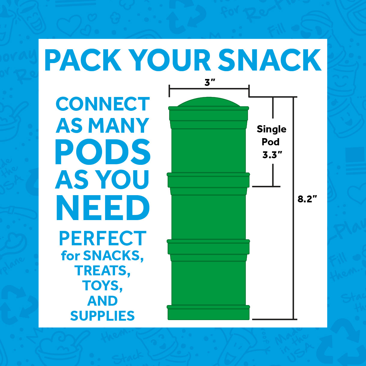 Re-Play Snack Stacks