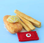 Boxed Fish & Chips Felt Food - Juni Moon