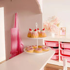 Raspberry Felt Sponge Cake - Juni Moon