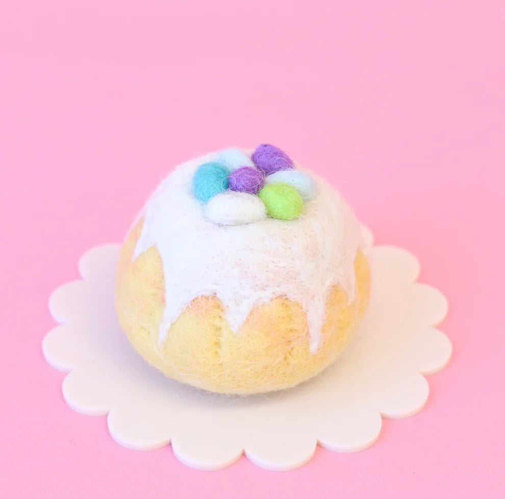 Easter Egg Felt Sponge Cakes - Juni Moon