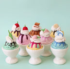 Felt sundae dessert set Juni Moon pretend play sweets