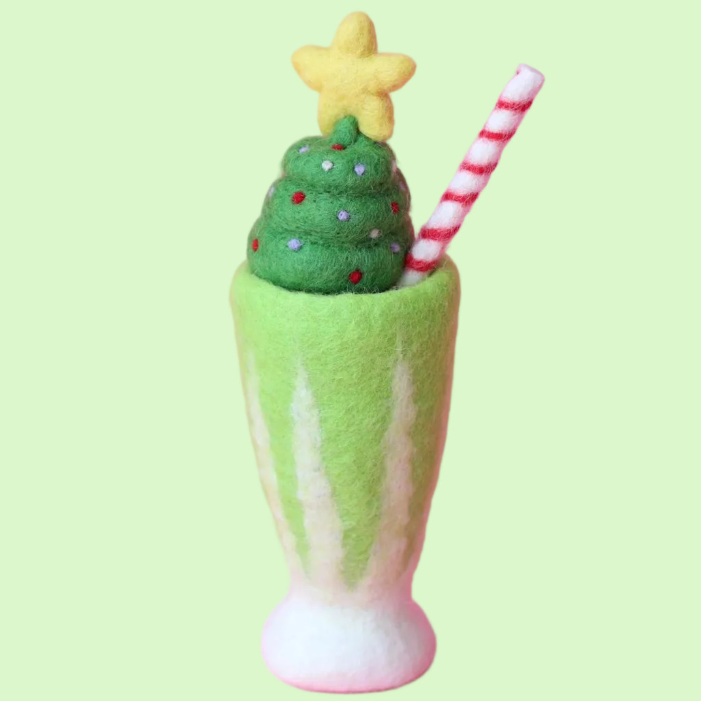 Christmas Tree Festive Felt Milkshake - Juni Moon
