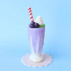 felt blueberry smoothie toy handmade wool pretend play drink Juni Moon