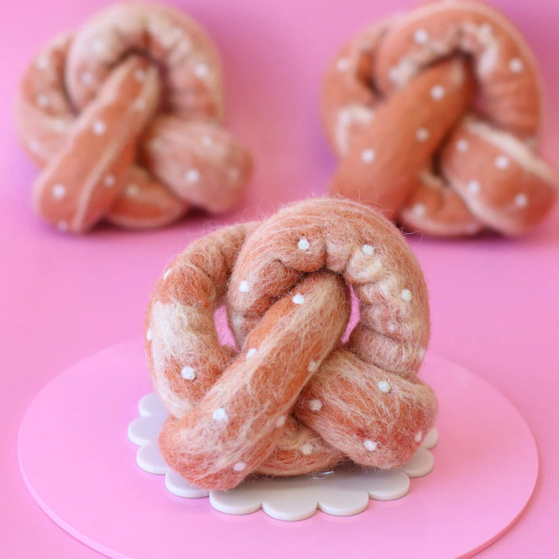 Giant New York Felt Pretzel - Juni Moon