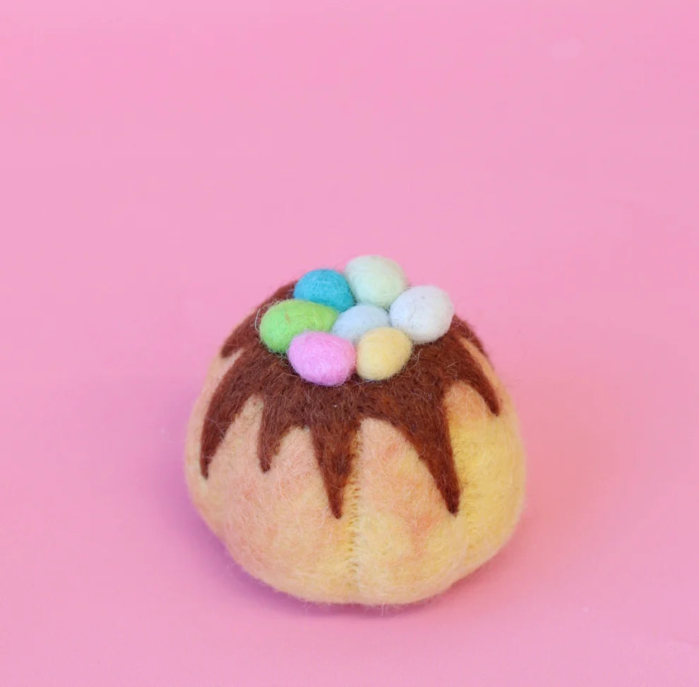 Easter Egg Felt Sponge Cakes - Juni Moon