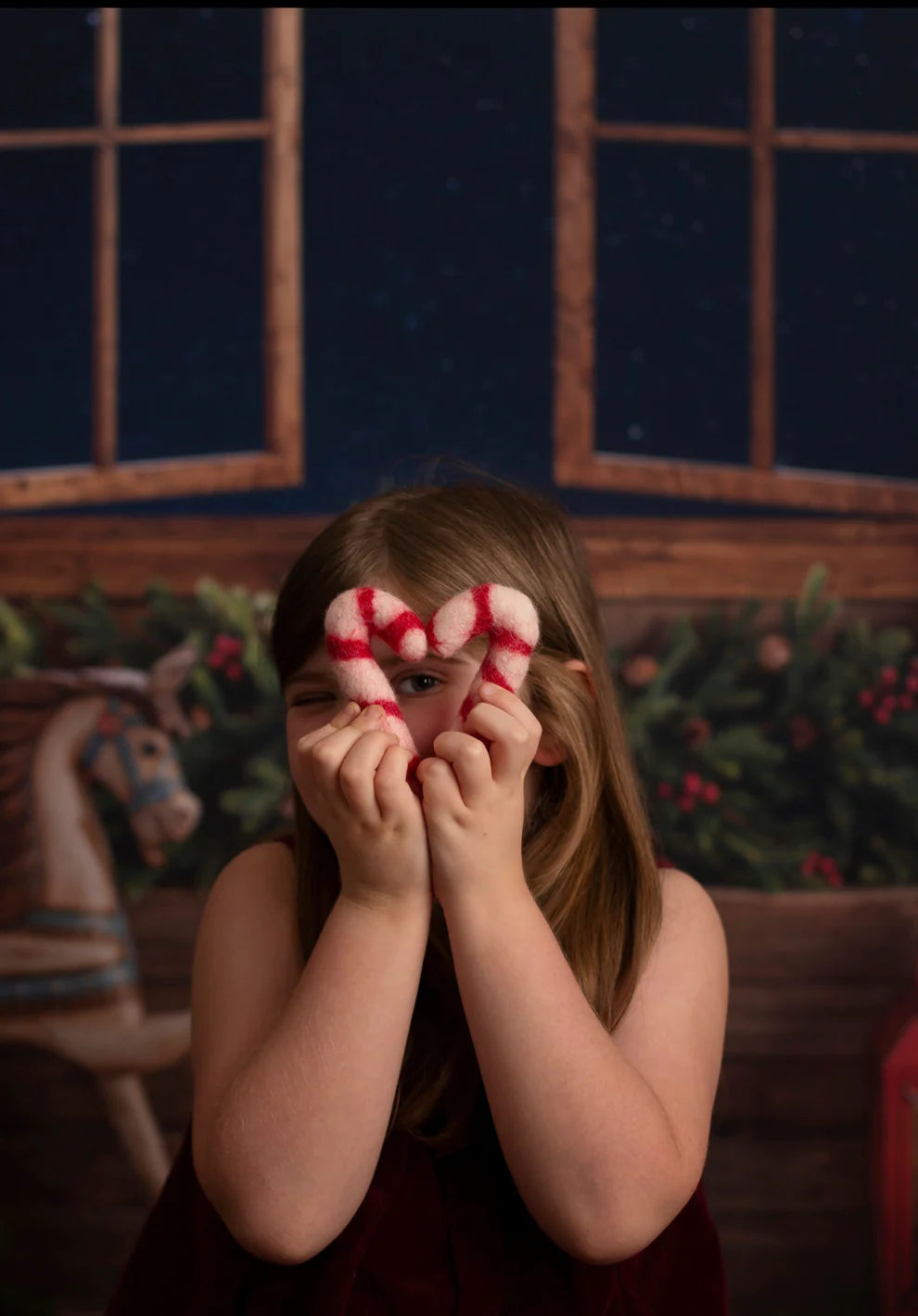 Felt Candy Canes Felt Food - Juni Moon