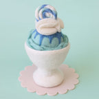 Felt sundae dessert set Juni Moon pretend play sweets