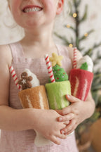 Gingerbread Festive Felt Milkshake - Juni Moon