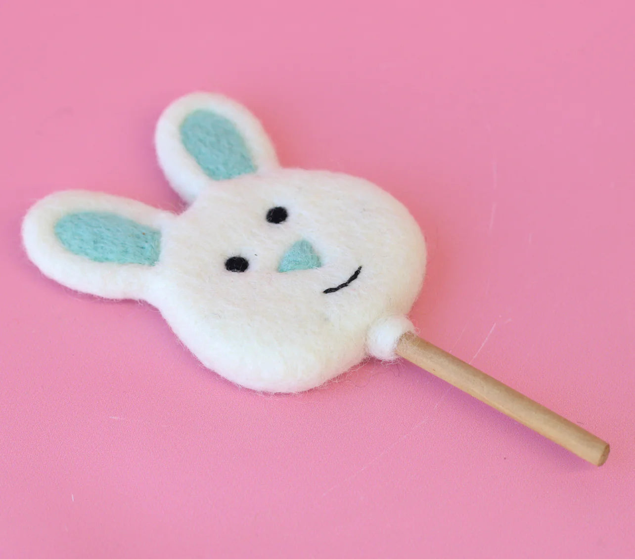 Easter Bunny Felt Lollipop - Juni Moon