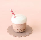 Chocolate Felt Bubble Tea - Juni Moon