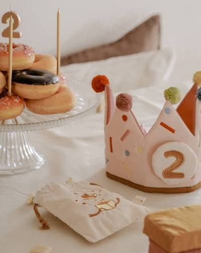 Rose Mix Birthday Celebration Crown - Fabelab
