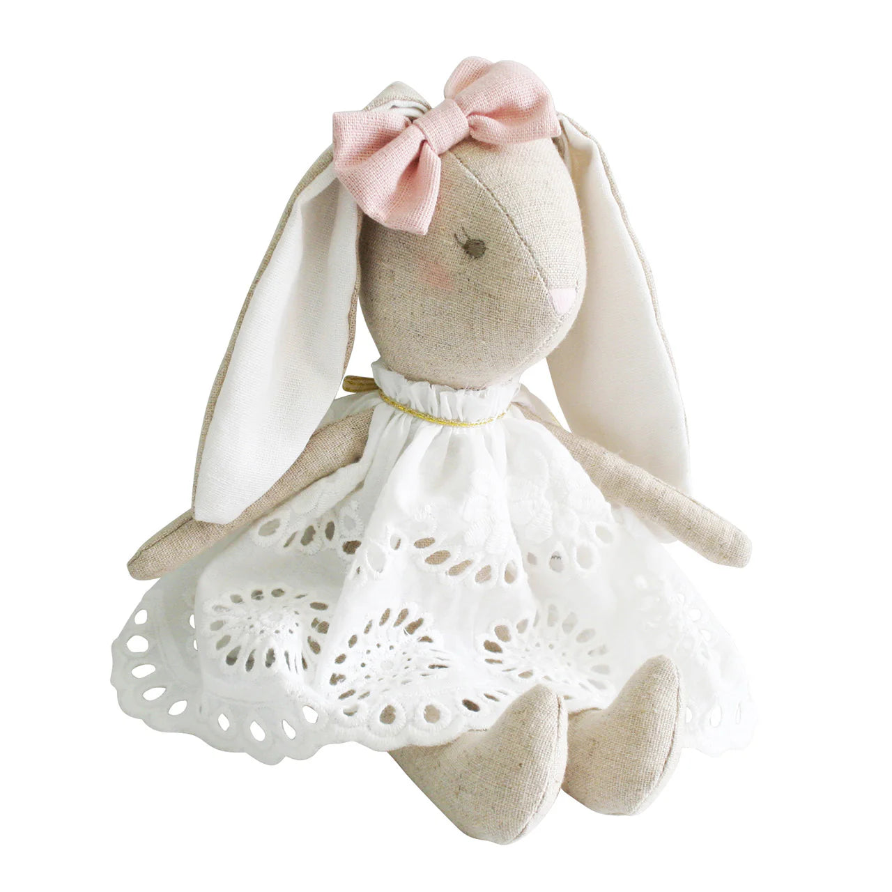 Baby Broderie Bunny | 25cm