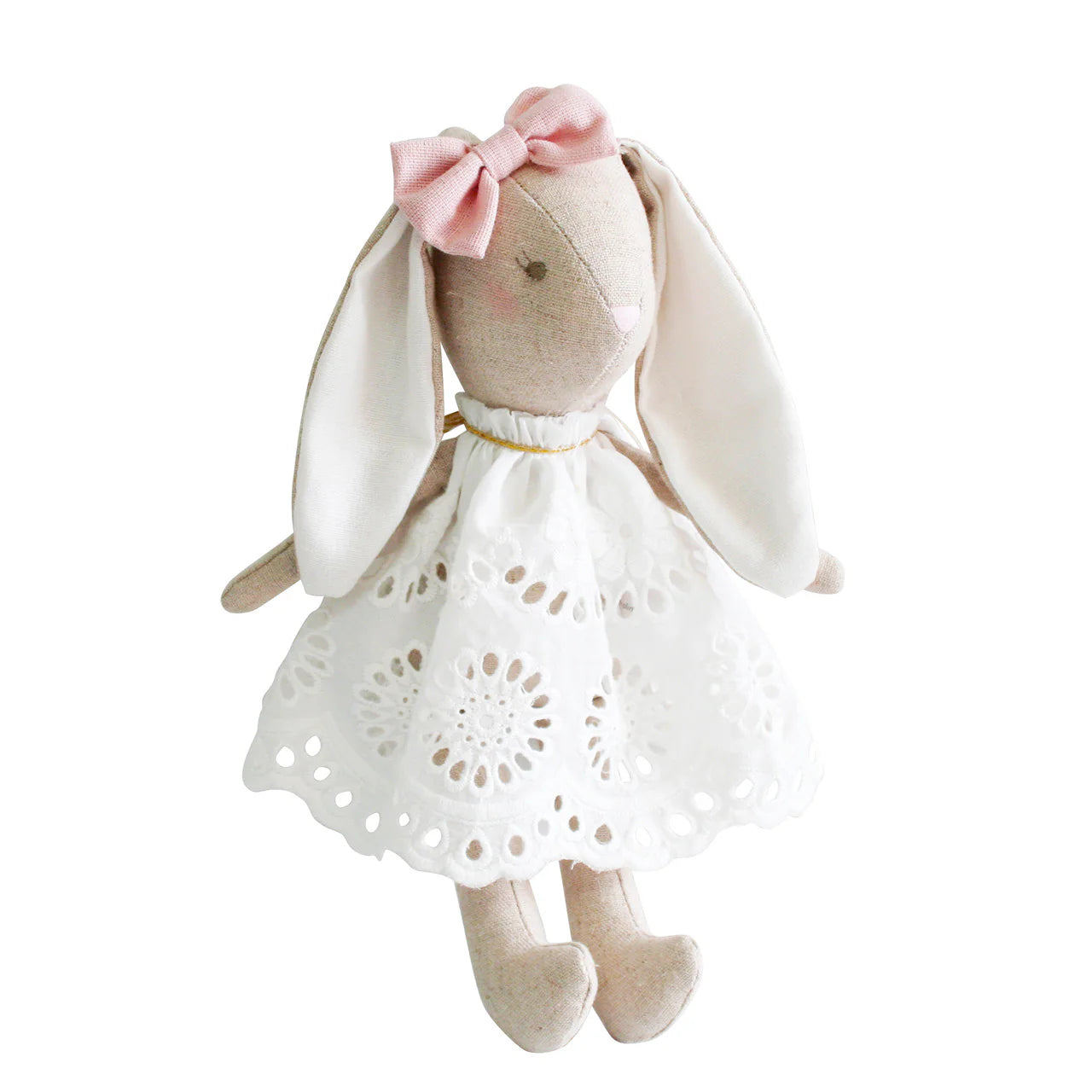 Baby Broderie Bunny | 25cm