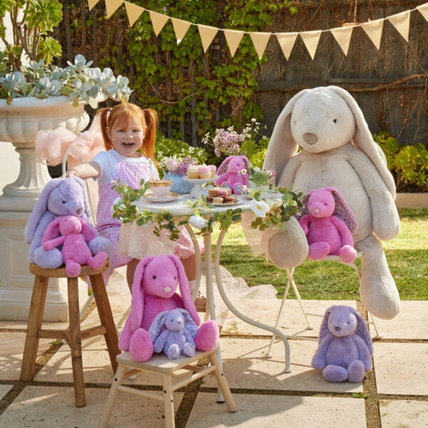 Sherbert Pink Medium Bunny - Jiggle & Giggle