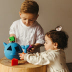 Bright Narwhal Shape Sorter - Jellystone Designs