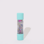 Jellystone Designs DIY Calm Down Bottle in Mint with rainbow silver and iridescent sensory filling kit