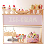 Strawberry Chocolate Ice-Cream Popsicle Felt Food - Juni Moon