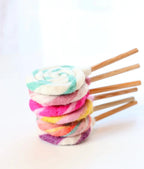 Mint Lollipop Felt Food - Juni Moon