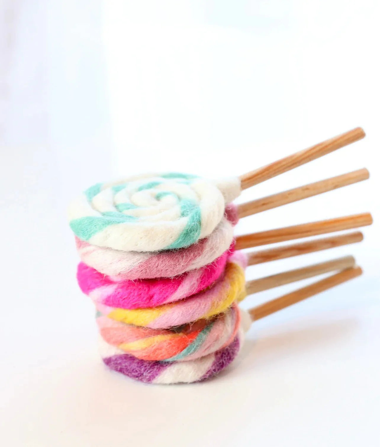 Mint Lollipop Felt Food - Juni Moon