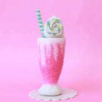 felt lollipop milkshake toy handmade wool pretend play drink colourful Juni Moon