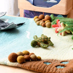 Sea & Rockpool Large Felt Play Mat Playscape - Tara Treasures