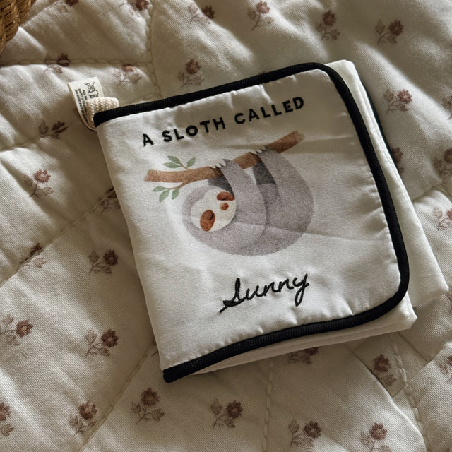 A Sloth Called Sunny Crinkle Sensory Book - Little Lamb Kind
