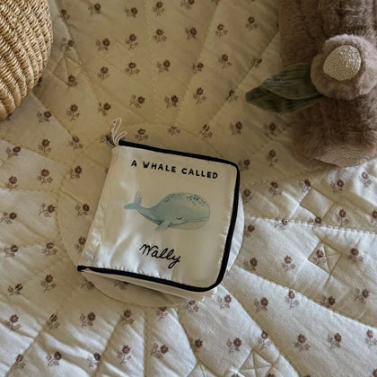 Wally the Whale & Crinkle Sensory Book Set - Little Lamb Kind