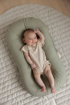 Baby Lounger Nest + Cover | Soft Sage