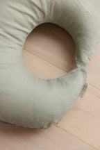 Nursing Pillow + Cover - Moon Shape | Soft Sage