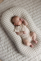 Baby Lounger Nest + Cover | Gingham