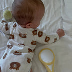 Tennis inspired newborn sensory toy gift