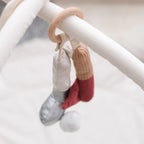 baby sensory toy golf theme crinkle rattle