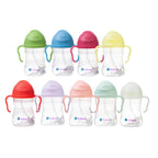 b.box sippy cups with weighted straw in assorted colours for toddlers