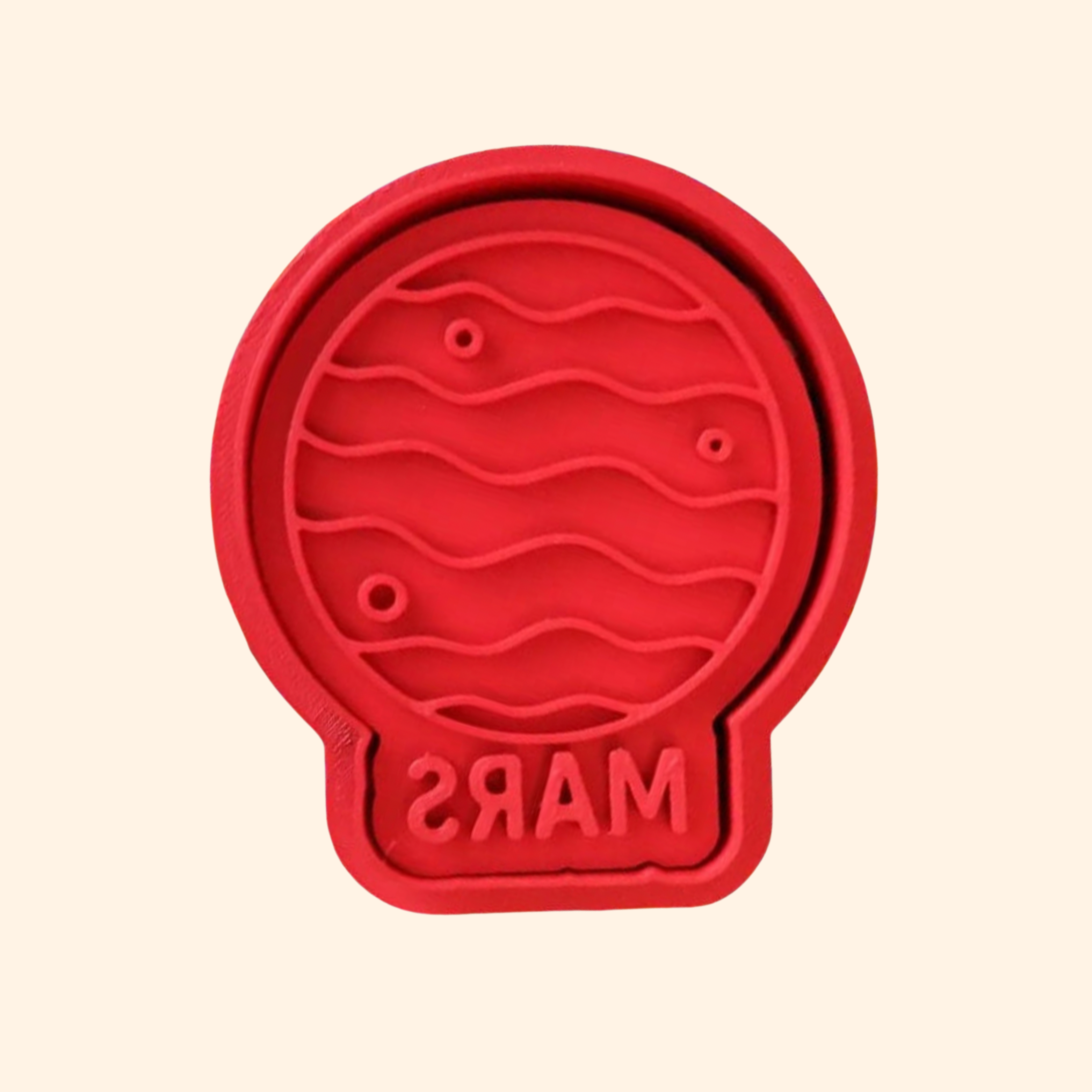 Mars Planet Stamp & Cutter - Playsense