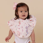 Mermaid Frill Snuggle Bib - Snuggly Hunny