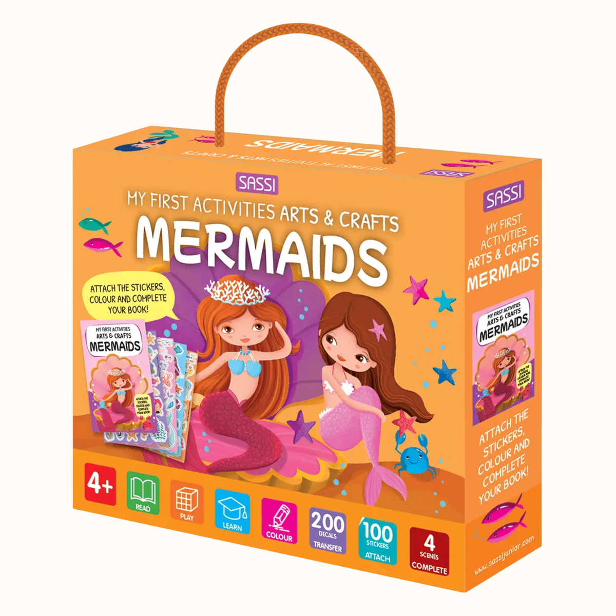 Mermaids Sticker & Activity Kit - Sassi Arts & Crafts