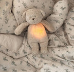 Moonie | Organic Humming Bear Sleep Aid & Night Light | Sand