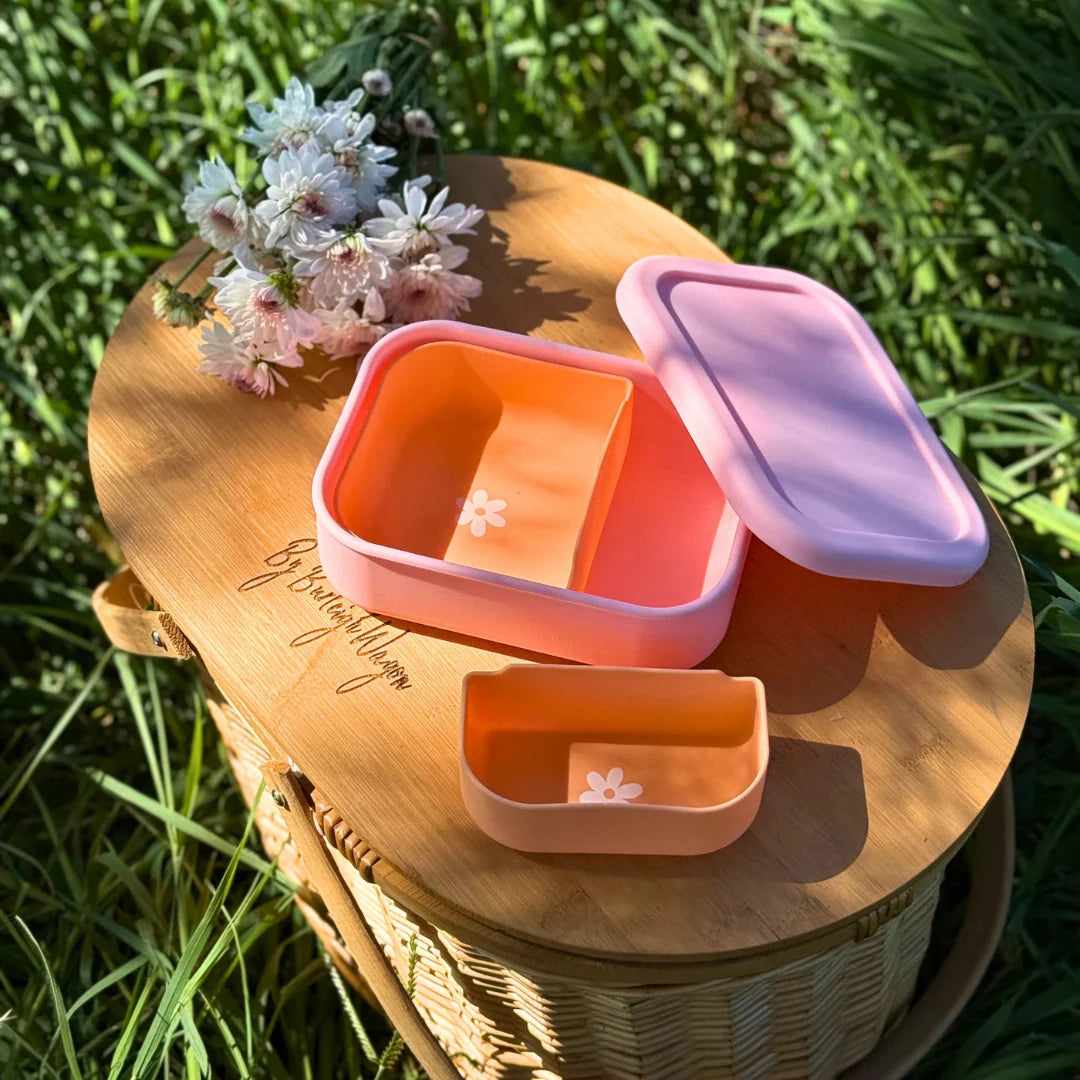 Sunset Rectangle Bundle | Silicone Lunchbox