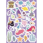 Mermaid themed screen-free activity set